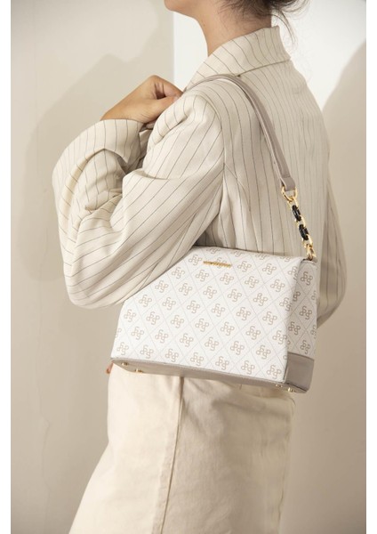 Kadın Çapraz Çanta Bej - Kum SP910