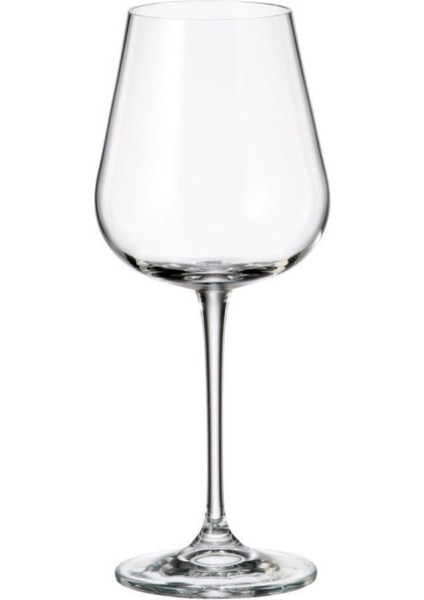 Şeffaf Kristal Kadeh Takımı, 4'lü, 450ML, Şık ve Zarif Tasarım