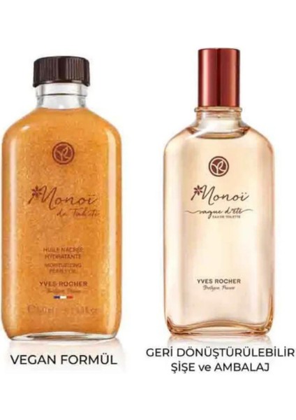 Monoi Işıltı Veren Saç ve Vücut Yağı + Monoi Edt 100 ml fiyatları