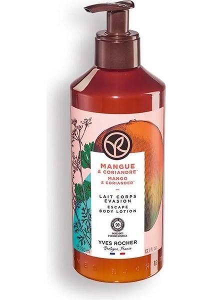 Nemlendirici Vücut Losyonu - Canlandırıcı Mango Kişniş - 390ML