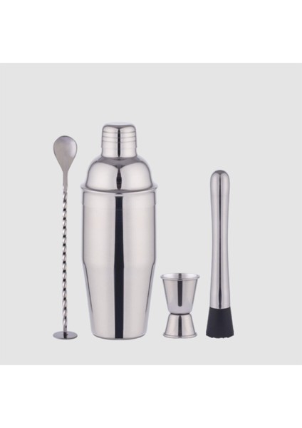 Paslanmaz Metal Kokteyl ve Bar Seti, Şık ve Dayanıklı, Hızlı Teslim