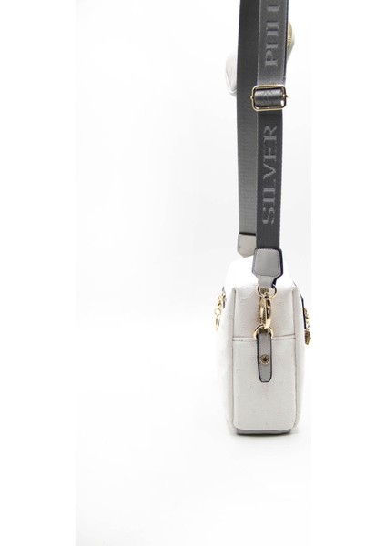 Kadın Çapraz Çanta Beyaz - A.gri NV1038 modelleri