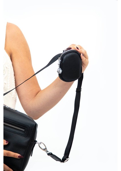 Siyah - Siyah SP1038 Kadın Çapraz Çanta modelleri