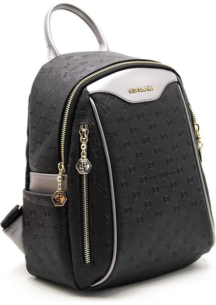 Silver Polo Siyah - Platin NV906 Kadın Sırt Çantası fiyatları