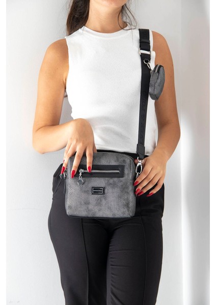 M.gümüş - Siyah SP1038 Kadın Çapraz Çanta fiyatları