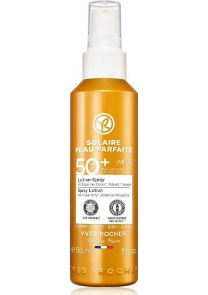 Vücut Güneş Spreyi Spf 50+ 150ML Şampuan Masaj Fırçası Hediye