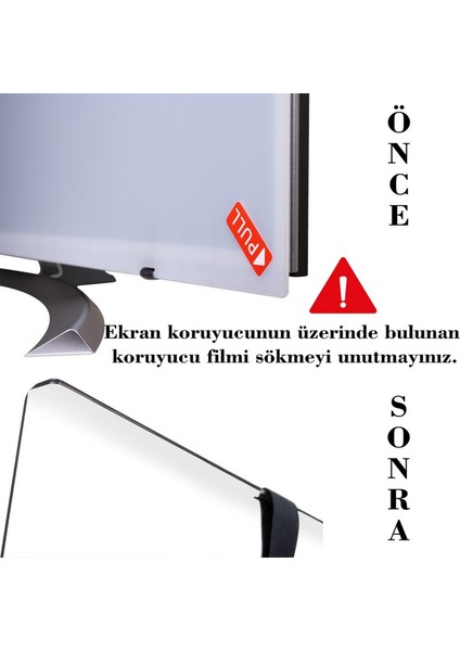 Samsung 83'' Inç 210 Ekran Televizyonlar Için Uyumlu Tv Ekran Koruyucu fırsatları