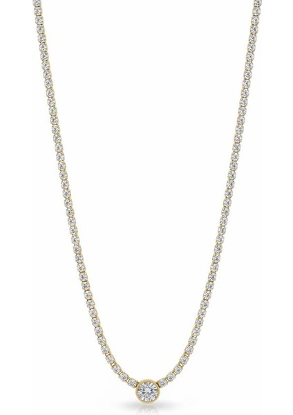 Su Yolu Kolye - Altın