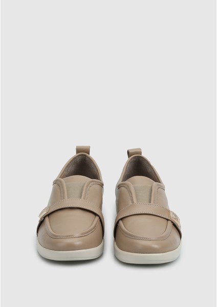 Vizon Deri Kadın Ayakkabı modelleri