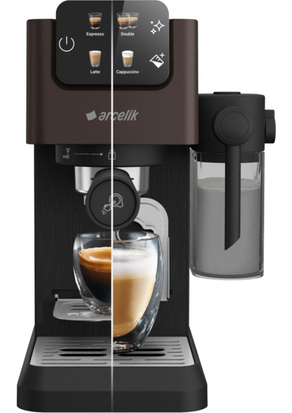 Em 6450 Kapsüllü Yarı Otomatik Espresso Makinesi fiyatları