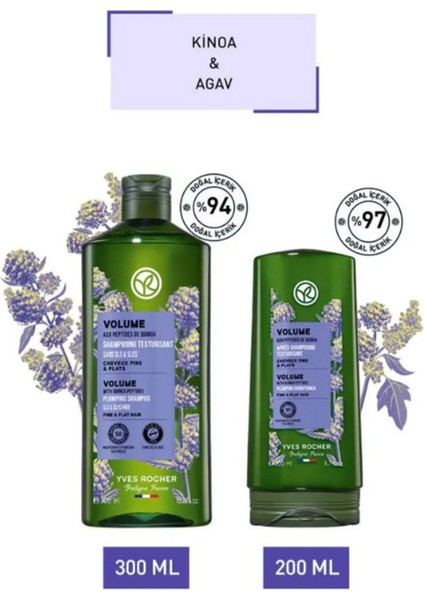 Hacim Veren Saç Bakım Seti Şampuan 300ML & Saç Kremi 200ML fiyatları