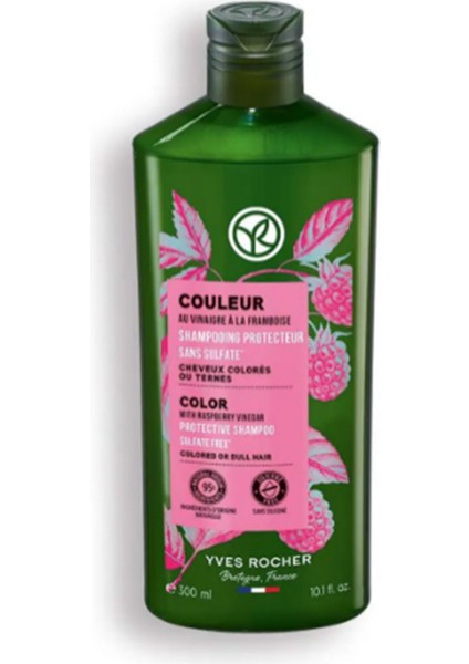 Renk Koruyucu Şampuan - Boyalı Saçlar / Couleur Frambuaz Sirkesi 300 ml