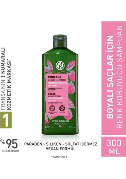 Renk Koruyucu Şampuan - Boyalı Saçlar / Couleur Frambuaz Sirkesi 300 ml fiyatları