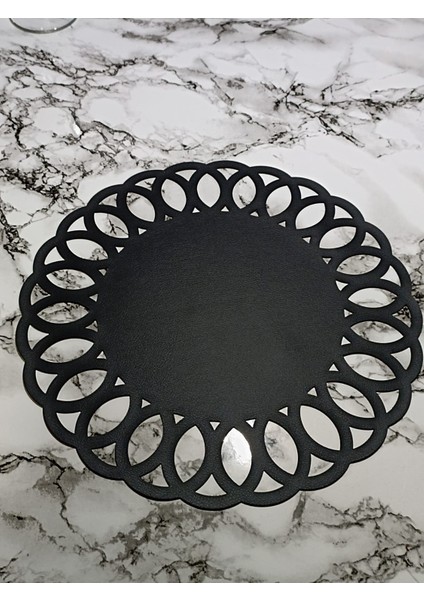 1 Adet Suni Deri Supla Amerikan Servis Tabak Altlığı Sofra Servis Sunum fiyatları