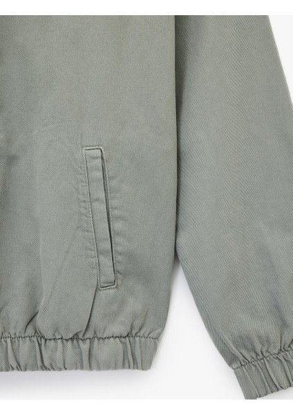 Pamuklu Cepli Uzun Kollu Fermuarlı Oversize Kapşonlu Jean Ceket (Aw 299) fırsatları