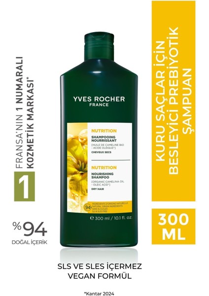 Saçları Köklerinize Derinlemesine Bakım Yapan Besleyici ve Güçlendirici Şampuan 300 ml