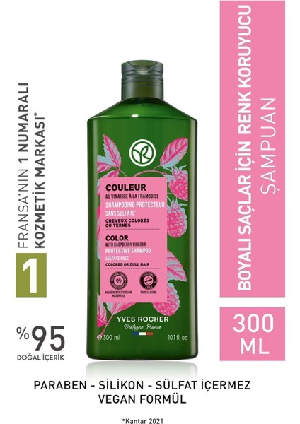 Boyalı Saçlar Renk Koruyucu Şampuan Sülfatsız,vegan