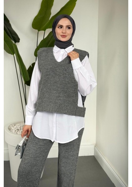 Venüs Üçlü Triko Takım Gri fiyatları