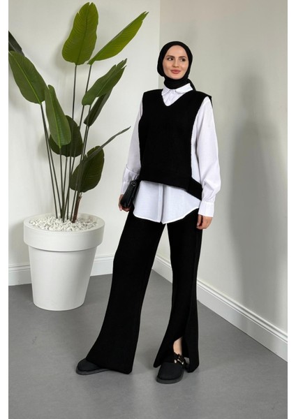 Venüs Üçlü Triko Takım Siyah fiyatları