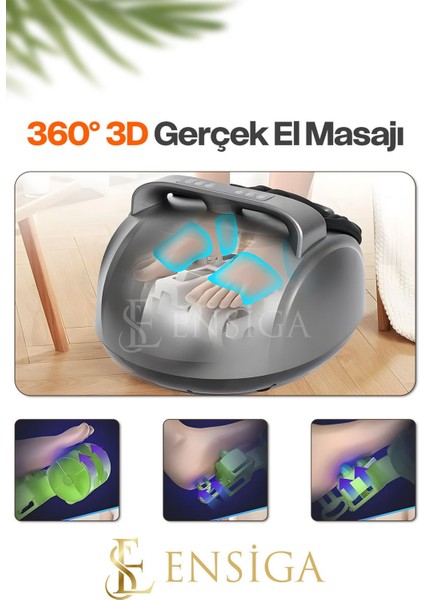 Ensga Uzaktan Kumandalı - Elektrikli Isı ile Derin Yoğurmalı - Ayak Masaj Aleti ve Yuvarlama Makinası modelleri