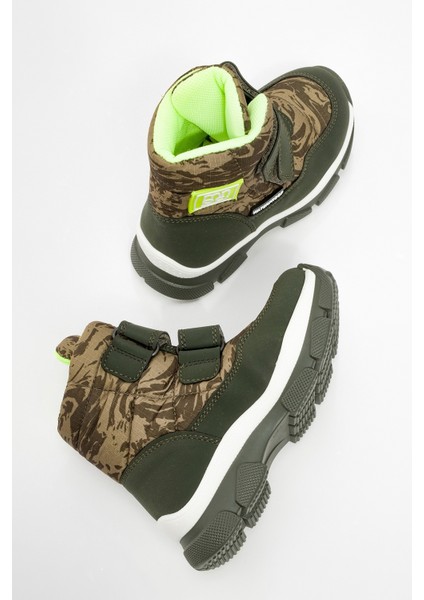 Erkek Çocuk Haki Su Geçirmez Anatomik Günlük Bot fırsatları