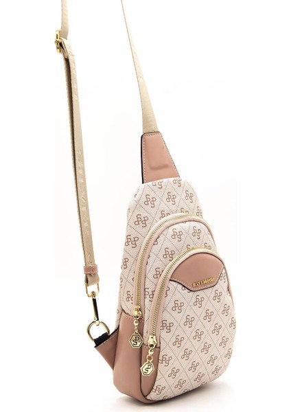 Kadın Bel Çantası Pembe - Somon SP959 fırsatları