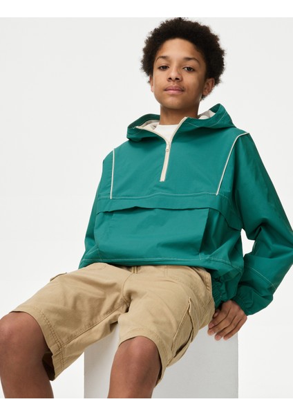 ​Utility Kapüşonlu Rüzgarlık (6-16 Yaş)​
