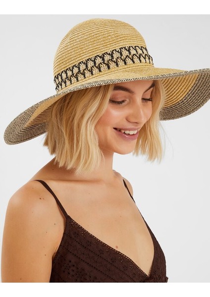 Mono Desenli Şapka modelleri