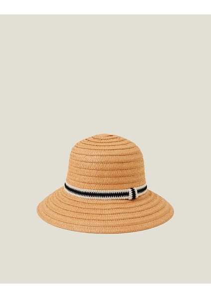 Mono Trim Hasır Şapka fırsatları