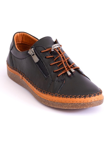 Deri Kadın Sneaker Ayakkabı 25KHMS8207V1 fiyatları