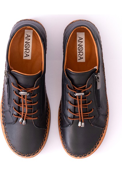 Deri Kadın Sneaker Ayakkabı 25KHMS8207V1 fırsatları