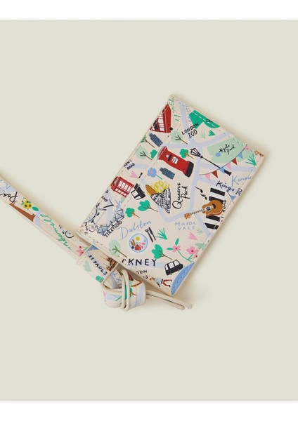 London Map Lanyard Pastel Multi fiyatları