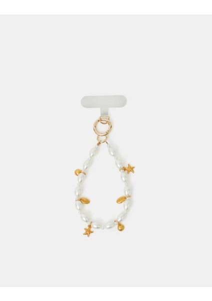 Shell Charm Telefon Zinciri