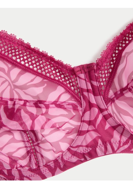 ​File Detaylı Balenli Ekstra Destekli Sütyen