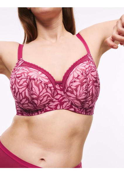 ​File Detaylı Balenli Ekstra Destekli Sütyen