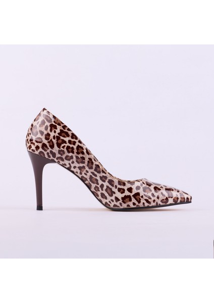 Hakiki Deri Rugan Topuklu Kadın Ayakkabısı 25MHT992 modelleri