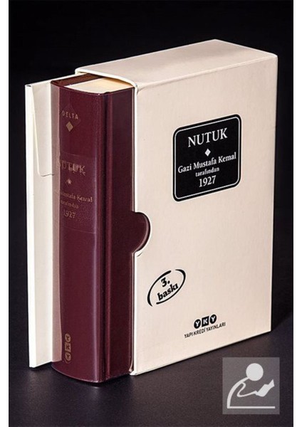 Nutuk - Gazi Mustafa Kemal Atatürk Ciltli Kutulu Araştırma İnceleme Kitabı (Ciltli / Kutulu)