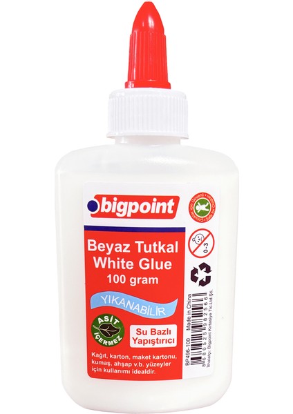 Beyaz Tutkal 100 Gram 12'li Kutu