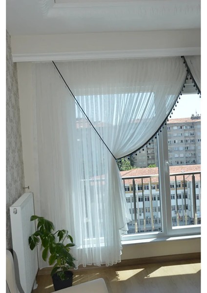 Kruvaze Perde Tul Sık Pile 1x3 Boncuklu Mekanikli Grek Kumaş fiyatları