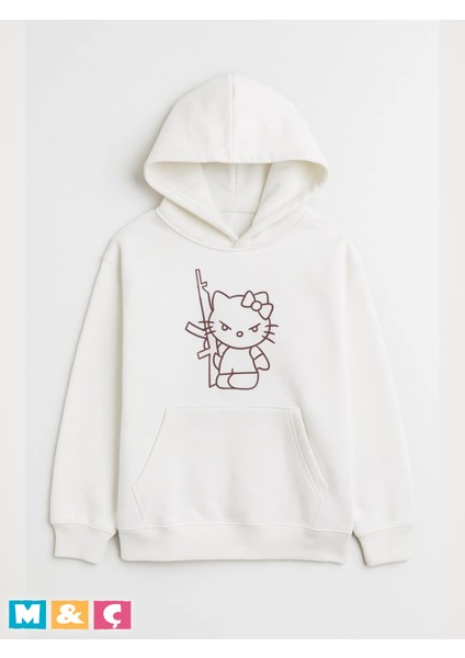 Kapşonlu Hodie Oversize Şardonlu Kalın Unisex Sewatshirt