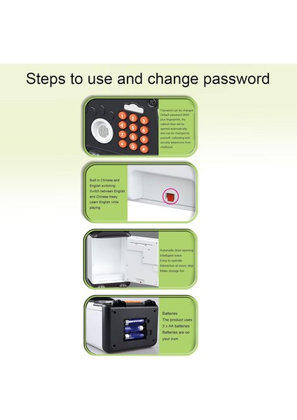 Panda Şeklinde Atm Şifreli Kumbara indirimleri