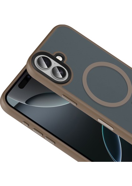 iPhone 17 M-Safe Manyetik Arkası Mat Pürüzsüz Kılıf Koruyucu Kaliteli Kapak fiyatları