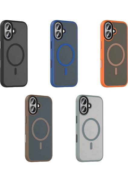 iPhone 17 M-Safe Manyetik Arkası Mat Pürüzsüz Kılıf Koruyucu Kaliteli Kapak fırsatları