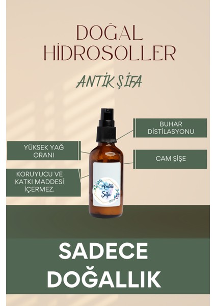 Akgünlük Suyu ve Itır Suyu (100ML 100ML) - Doğal Ak Günlük, Sığla ve Sardunya Hidrosolü fiyatları