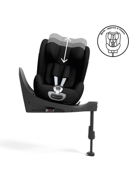 Sirona T isize (360 derece dönen Adac'lı isofix oto koltuğu 0-18 kg)