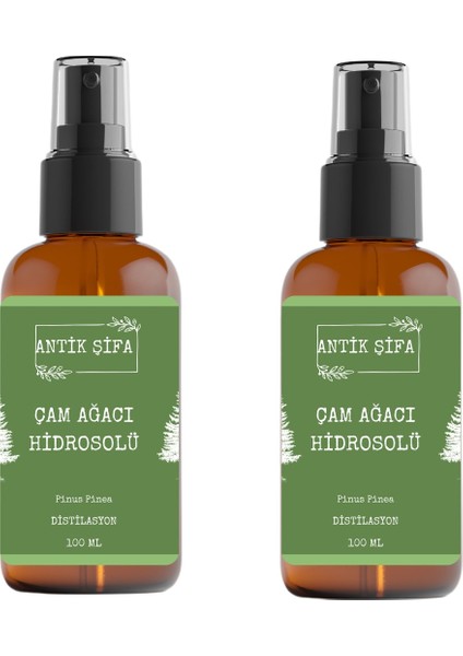 Saf Çam Ağacı Hidrosolü 200 ml - (2 x 100 ml Çam Ağacı Suyu)
