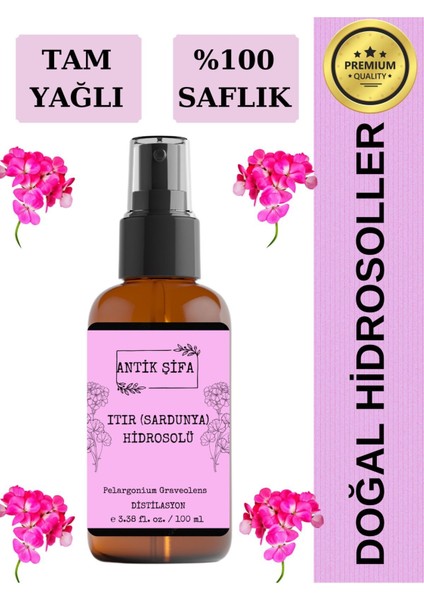 Saf Itır Hidrosolü - Sardunya Suyu (100 Ml)
