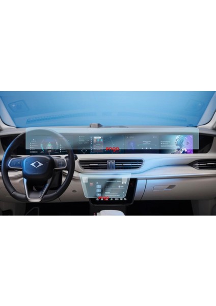 Togg T10F Ekran Koruyucu Gösterge Bilgi ve Kumanda Ekranı Nano