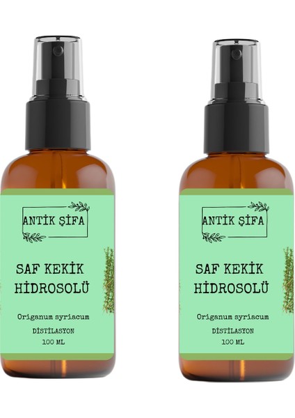 Kekik Suyu 200 ml - (2 x 100ML Kekik Hidrosolu)