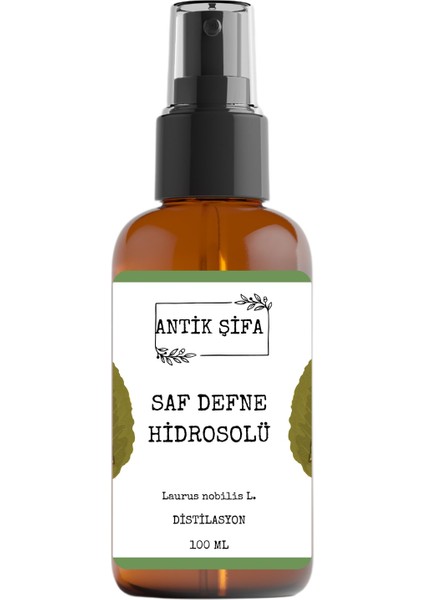 Defne Suyu (100 ML)-%100 Seyreltilmemiş, Doğal Defne Hidrosolu